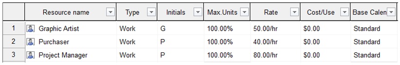 Project risk analysis: cost and income calculation